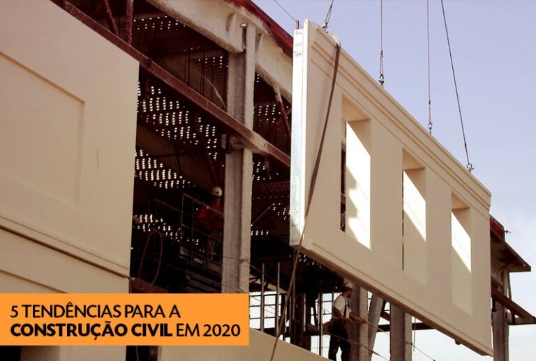 Read more about the article Confira 5 tendências para a Construção Civil em 2020